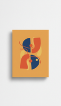 Sunny Ochre Graphic Wall Art